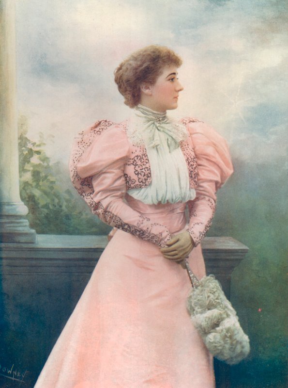 Frøken Mary Moore av English Photographer