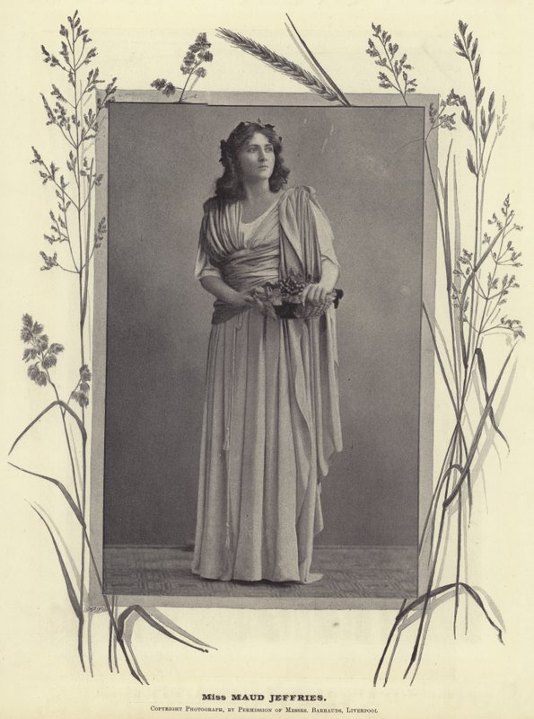 Frøken Maud Jeffries av English Photographer