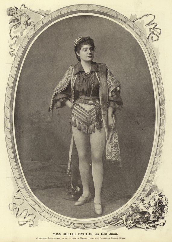 Frøken Millie Hylton, som Don Juan av English Photographer