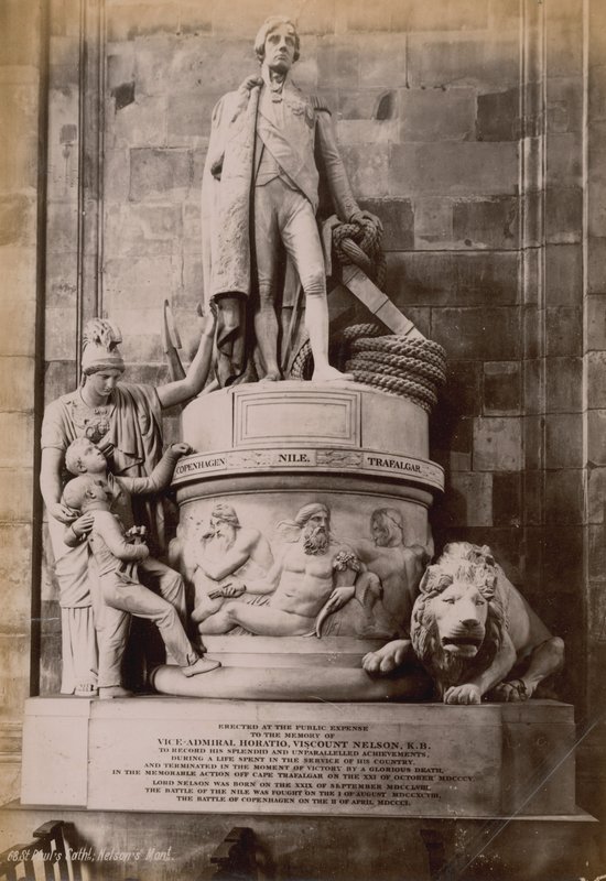 Monument til viseadmiral Horatio Nelson av English Photographer