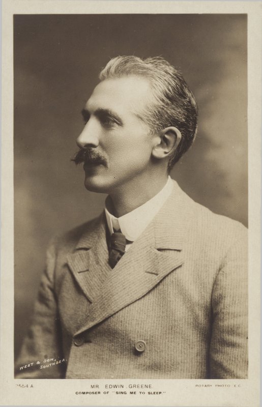 Mr Edwin Greene av English Photographer