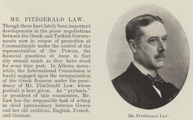 Mr FitzGerald Law av English Photographer
