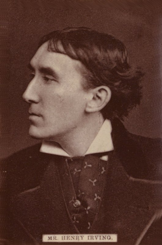 Mr. Henry Irving av English Photographer