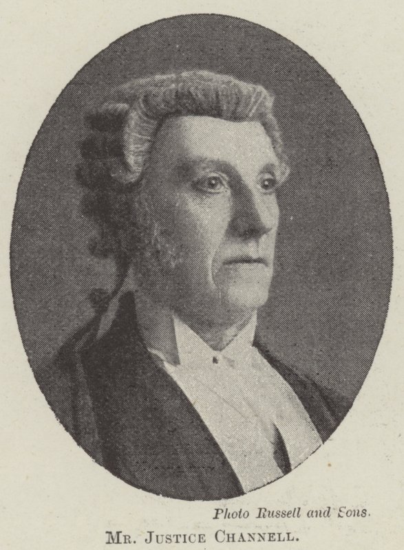 Herr Justice Channell av English Photographer