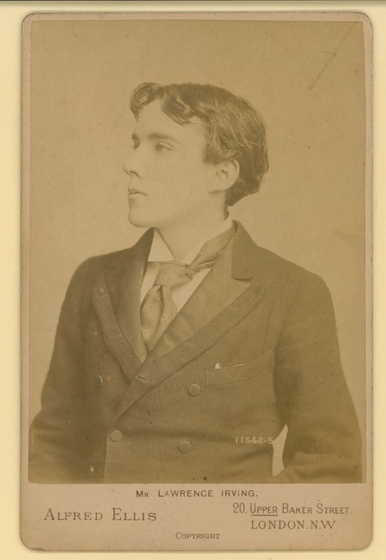 Mr Lawrence Irving, dramatiker av English Photographer