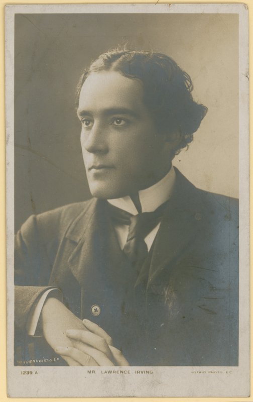 Mr Lawrence Irving, dramatiker av English Photographer