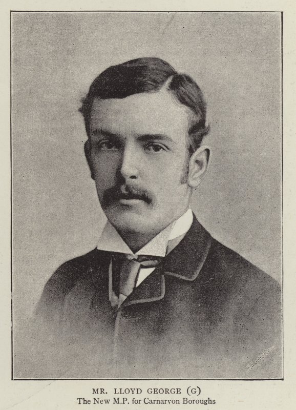 Mr Lloyd George, Gladstonian av English Photographer