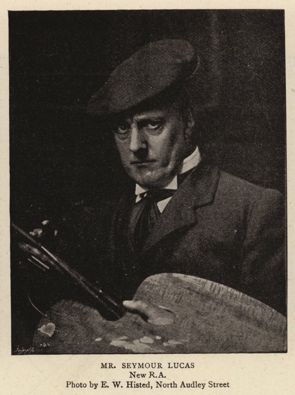 Mr Seymour Lucas av English Photographer