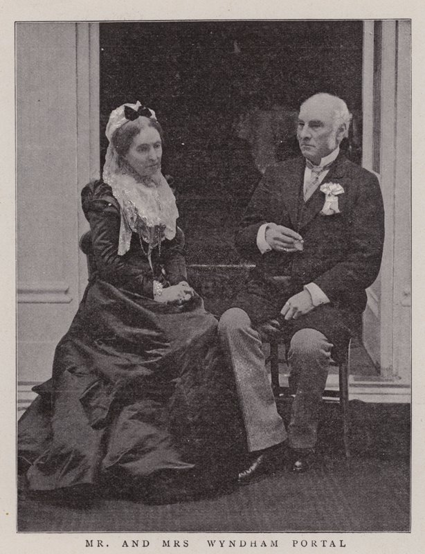 Herr og fru Wyndham Portal av English Photographer