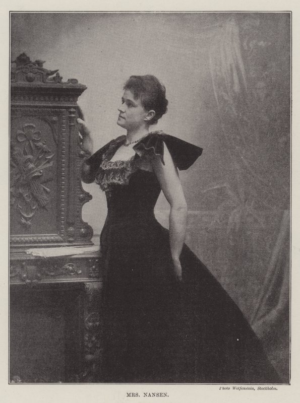 Mrs Nansen av English Photographer