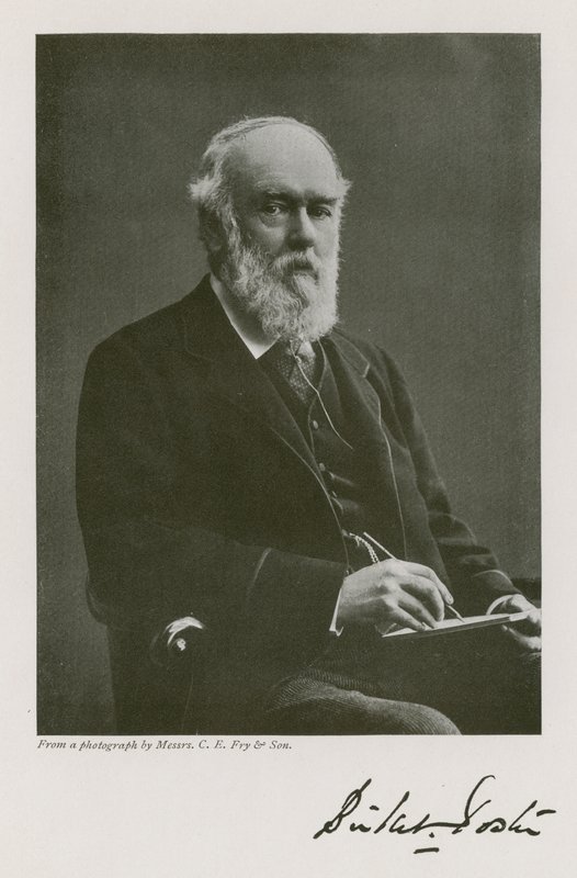 Myles Birket Foster, engelsk kunstner (s/hvitt-bilde) av English Photographer