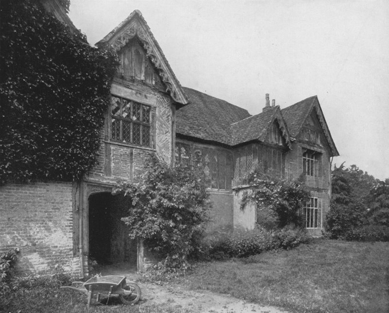 Ockwells Manor (s/hvitt bilde) av English Photographer