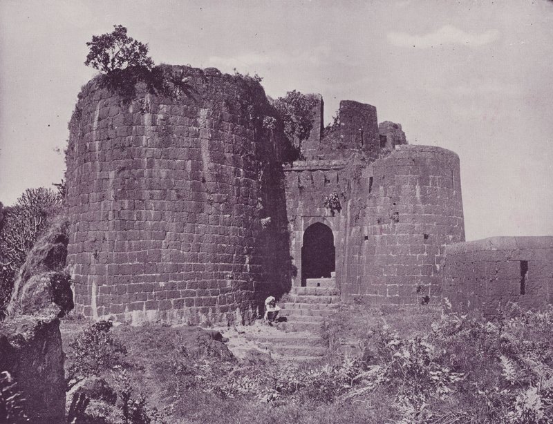 Old Fort, Purandhar av English Photographer