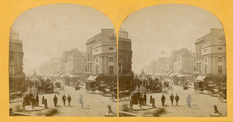 Oxford Street, Regent Circus, London av English Photographer