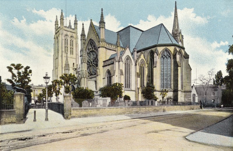 Parish Church, Leamington av English Photographer
