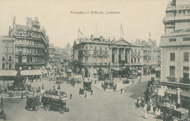 Piccadilly Circus, London av English Photographer