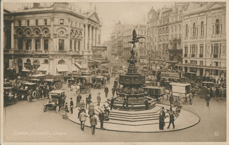 Piccadilly Circus, London av English Photographer