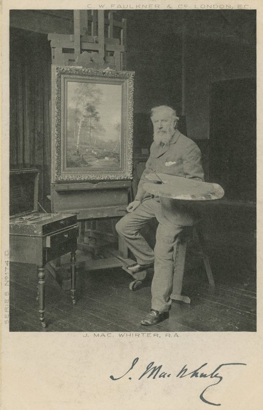 Portrett av J Mac Whirter av English Photographer