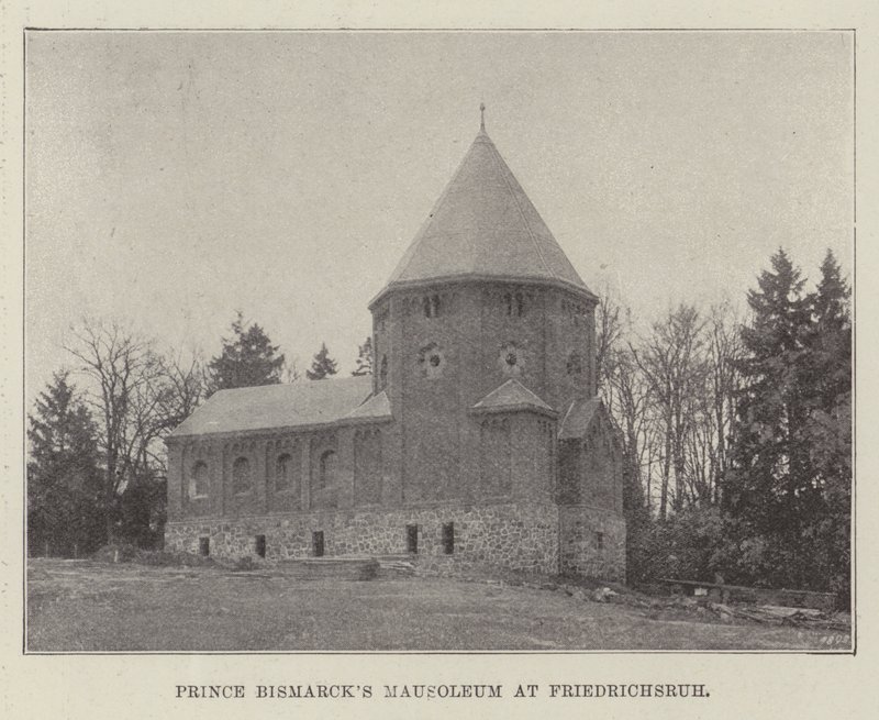 Prins Bismarcks mausoleum i Friedrichsruh av English Photographer