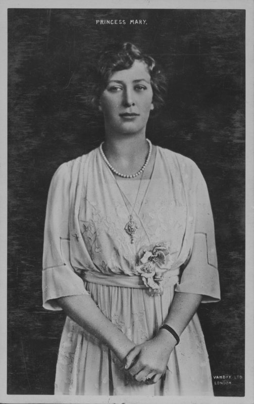 Prinsesse Mary (s/hvitt bilde) av English Photographer