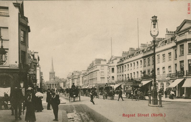 Regent Street, London, nord av English Photographer