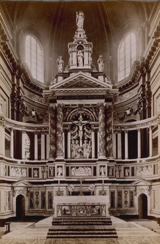 Reredos i St Pauls Cathedral av English Photographer