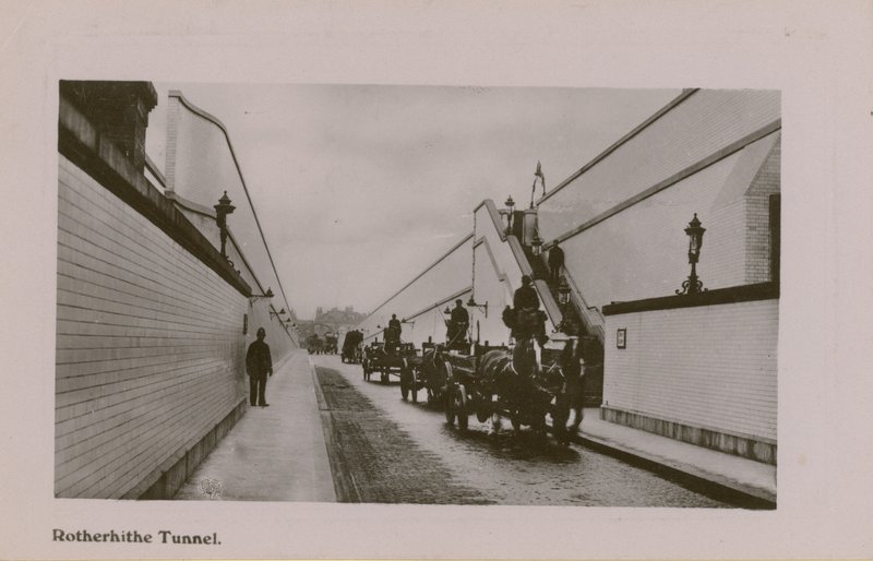 Rotherhithe-tunnelen av English Photographer