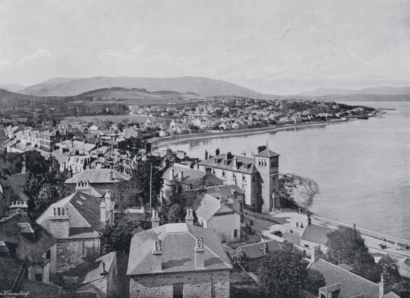 Skottland: Dunoon (s/hvitt-bilde) av English Photographer