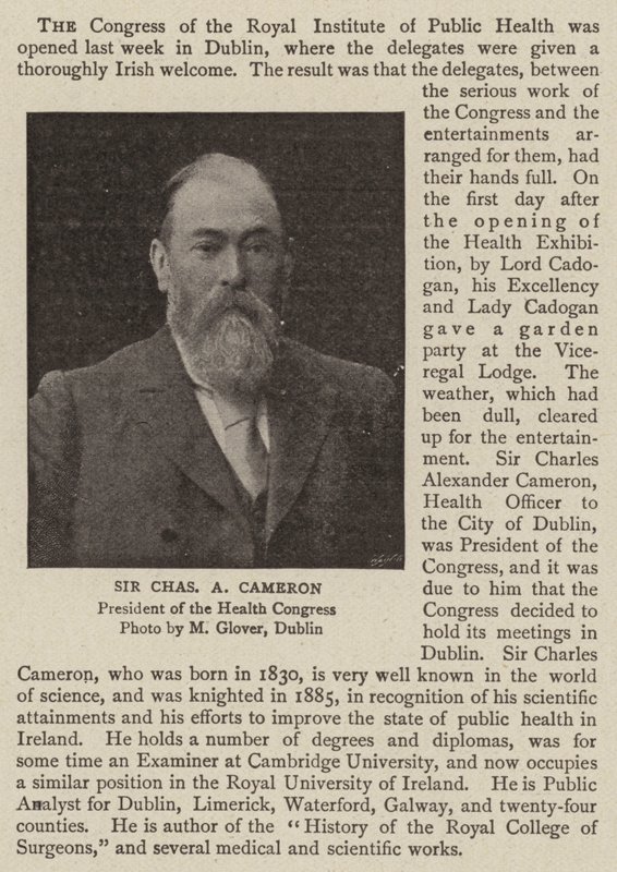 Sir Charles A Cameron av English Photographer
