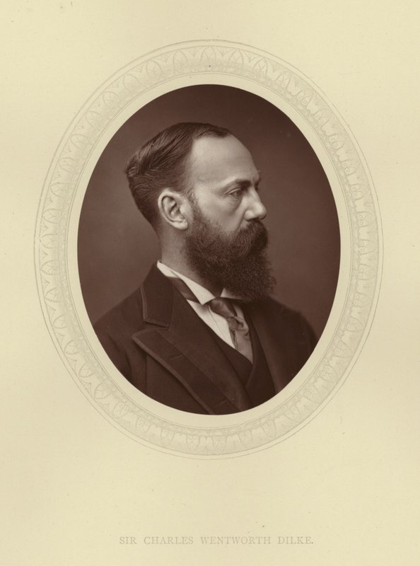 Sir Charles Wentworth Dilke av English Photographer