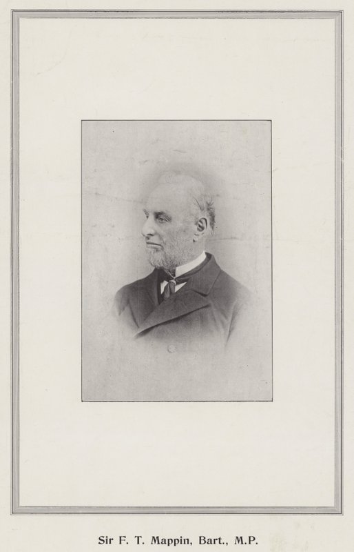 Sir F T Mappin, Baronet, MP av English Photographer