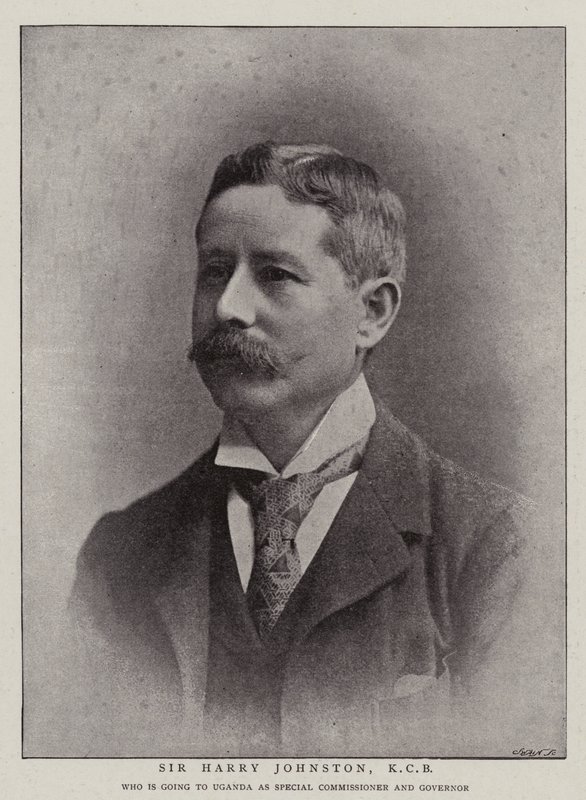 Sir Harry Johnston, KCB av English Photographer