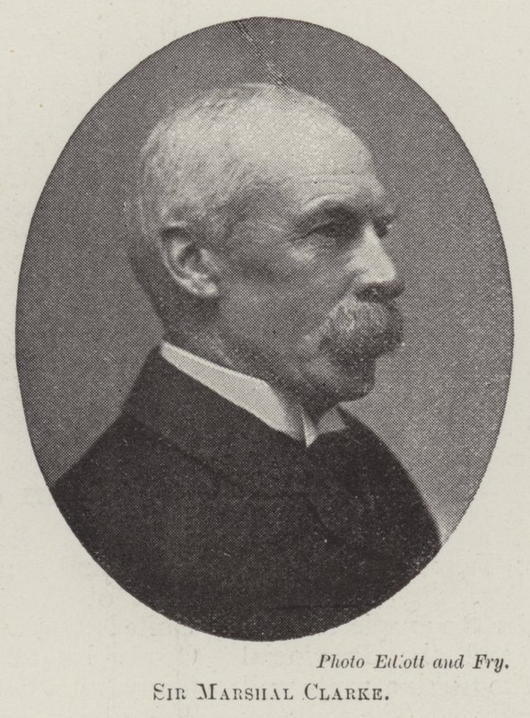 Sir Marshal Clarke av English Photographer