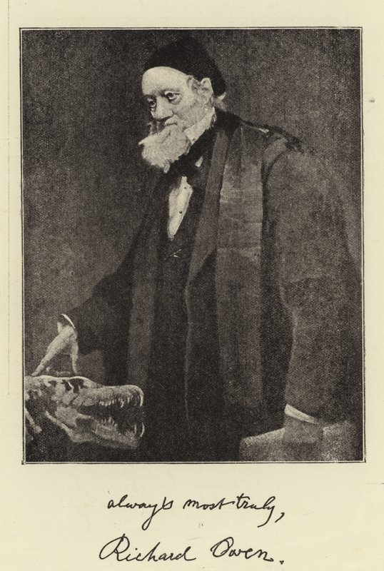 Sir Richard Owen, KCB, FRS av English Photographer