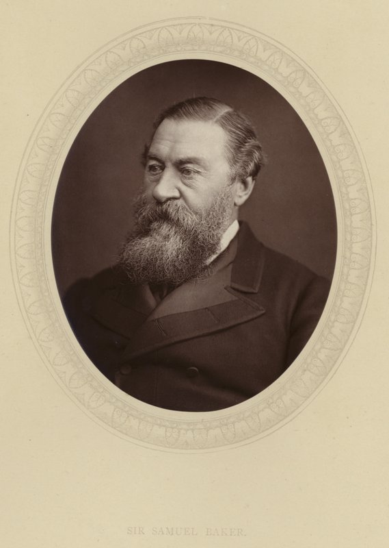 Sir Samuel Baker av English Photographer