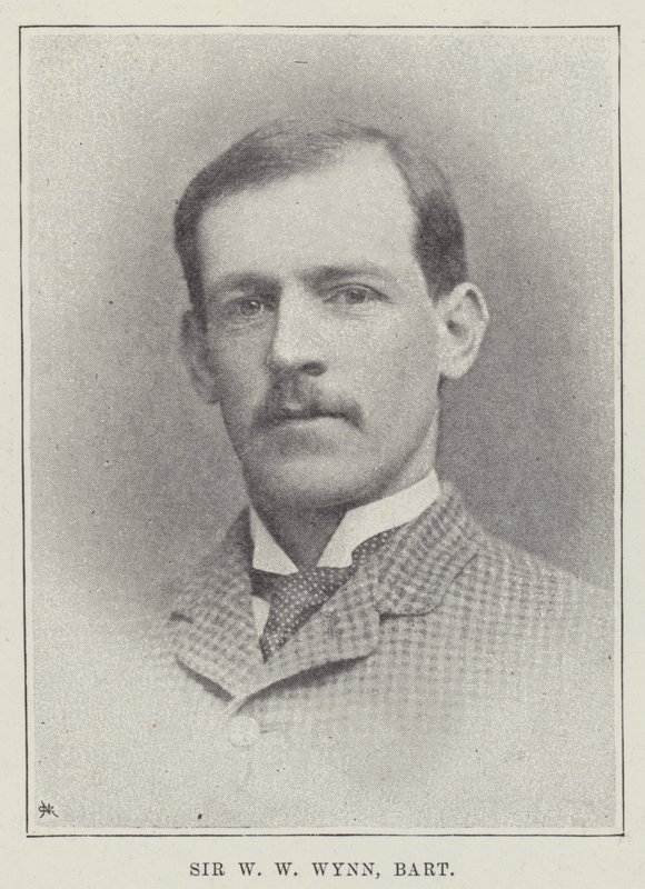 Sir WW Wynn, Baronet av English Photographer