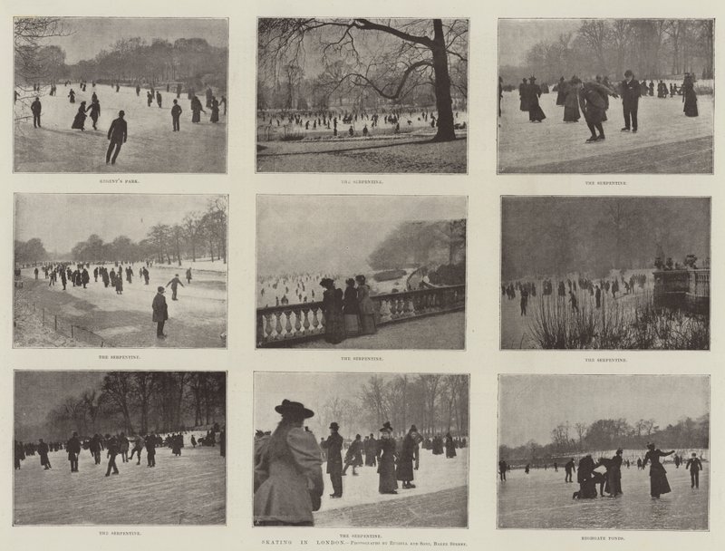 Skating i London av English Photographer