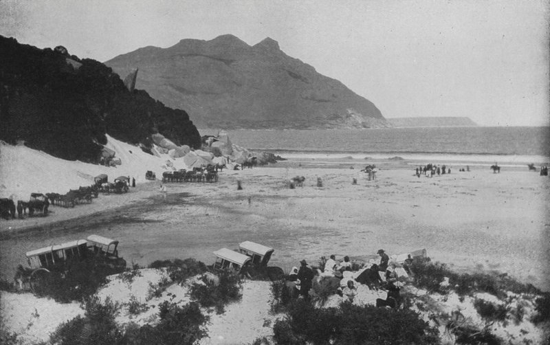 Sør-Afrika: Hout Bay (s/hvitt bilde) av English Photographer