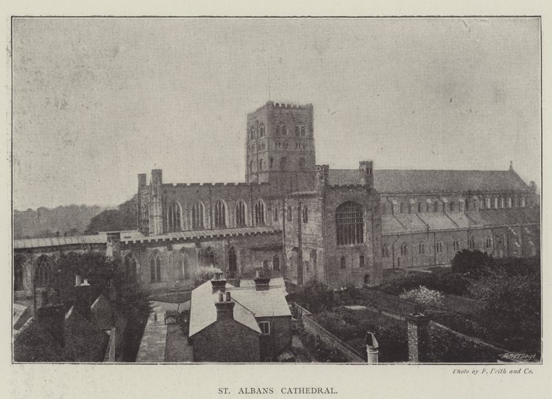 St Albans katedral av English Photographer
