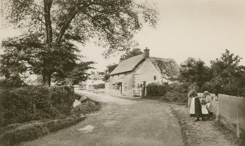 Gate i Uffington av English Photographer