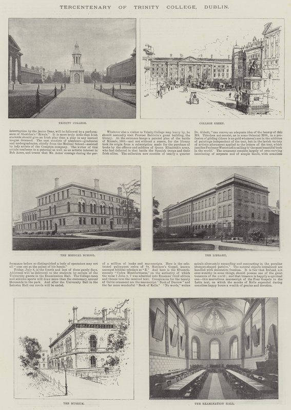 Jubileum for Trinity College, Dublin av English Photographer