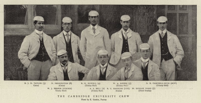 Cambridge University Crew av English Photographer