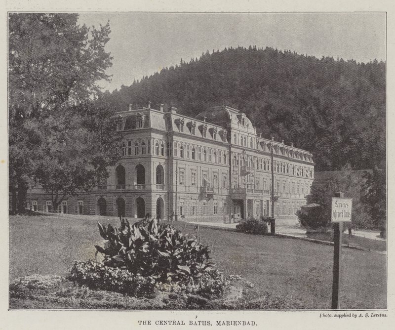 Sentralbadene, Marienbad av English Photographer