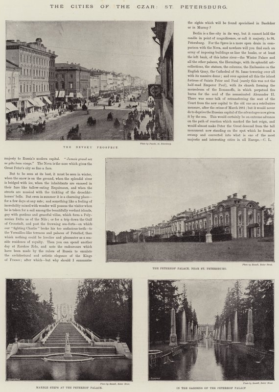Tsarens byer, St Petersburg av English Photographer
