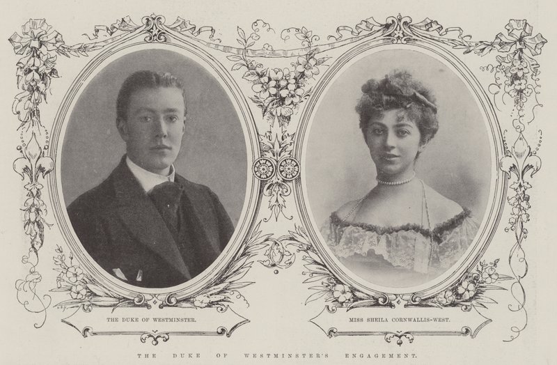 The Duke of Westminsters Engagement av English Photographer