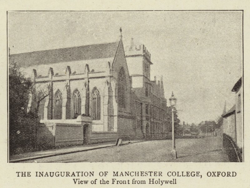 Innvielsen av Manchester College, Oxford av English Photographer