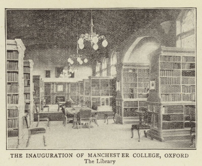 Innvielsen av Manchester College, Oxford av English Photographer