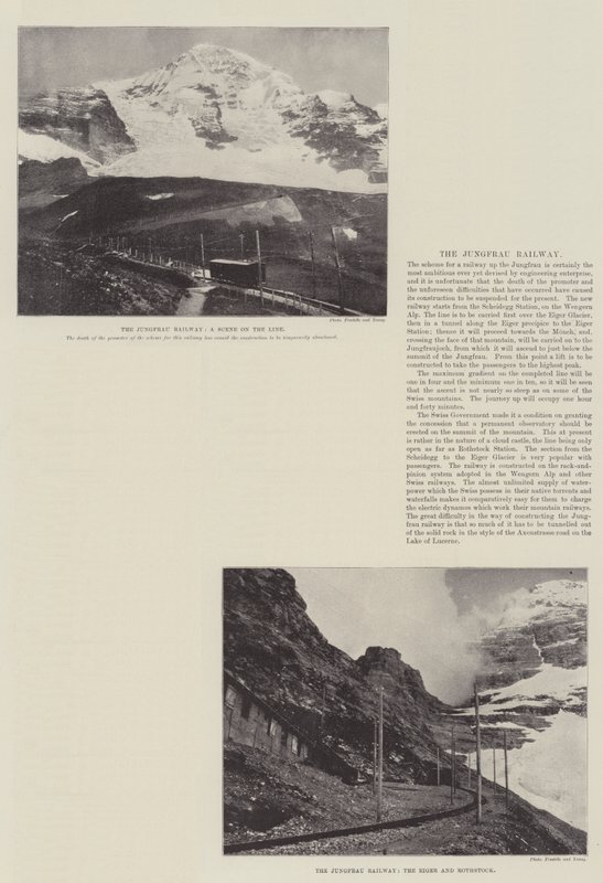 Jungfrau-jernbanen av English Photographer