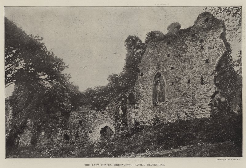 Lady Chapel, Okehampton Castle, Devonshire av English Photographer