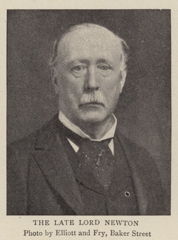 Den avdøde Lord Newton av English Photographer